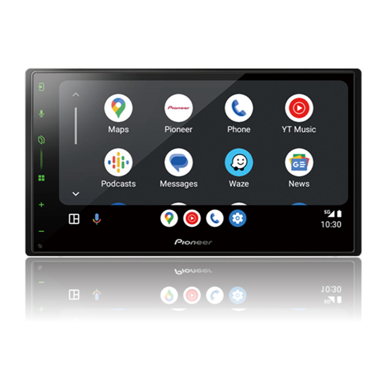 Pioneer DMH-A5650BT Compact 7 inch Wireless Apple CarPlay & Android Auto with Dual Phone Bluetooth