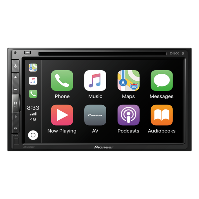 Pioneer AVH-Z5250BT Apple CarPlay, Android Auto, and CD/DVD Media Receiver 