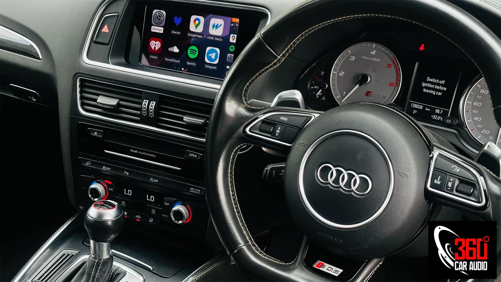 Audi SQ5 Q5 V6 Turbo CarPlay Integration 
