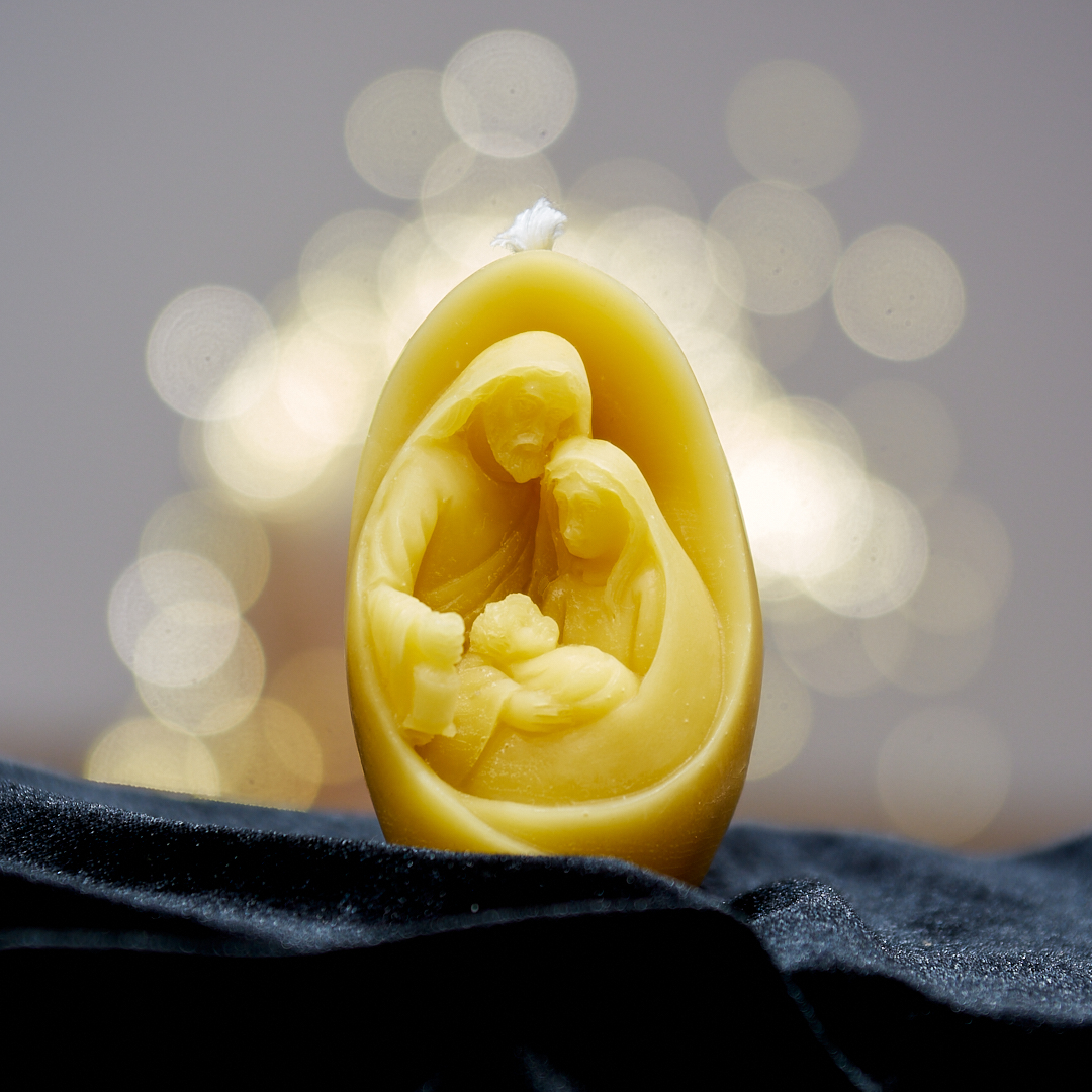 Crèche en cire d'abeille