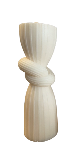 Grande Bougie torsadée