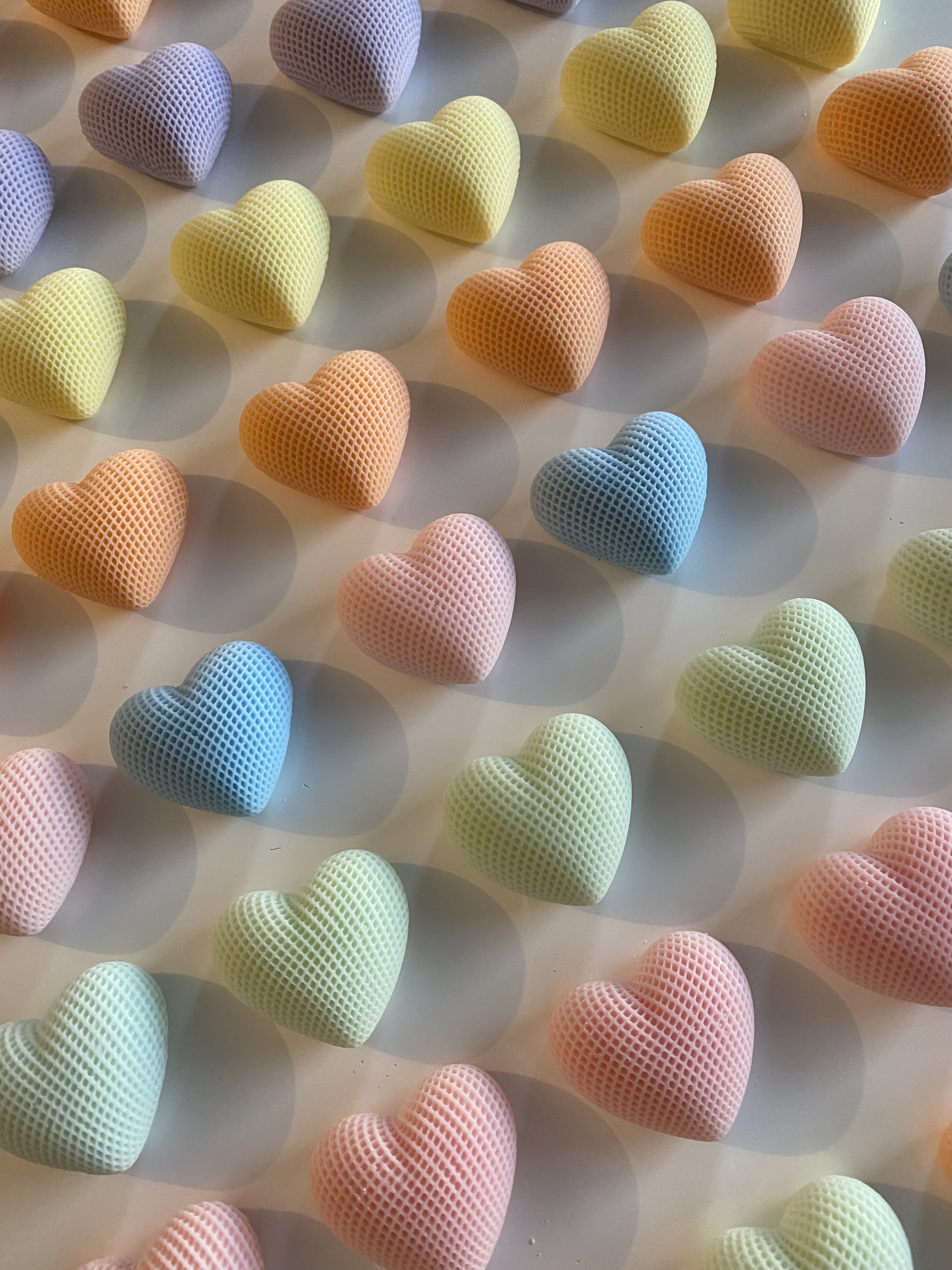 Décoration coeur ROSE