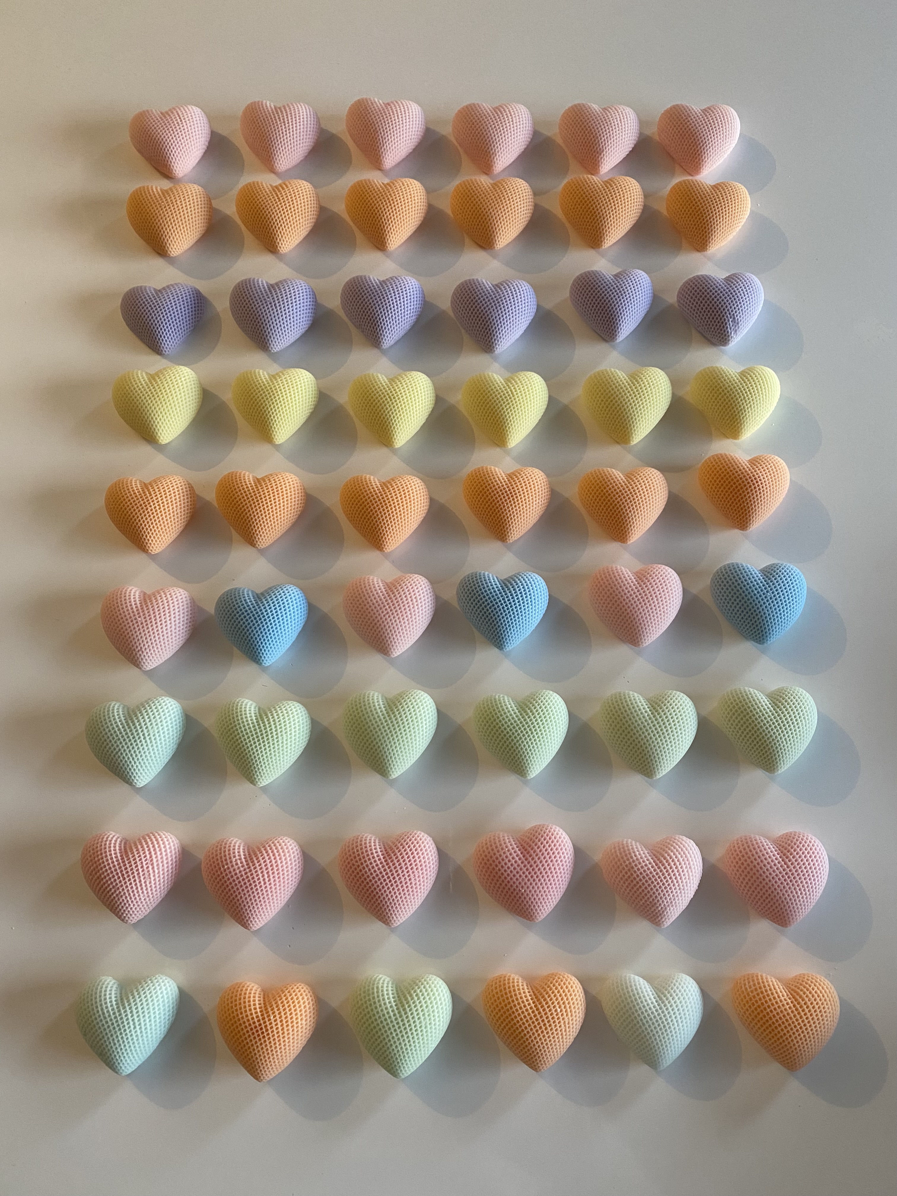 Décoration coeur ROSE