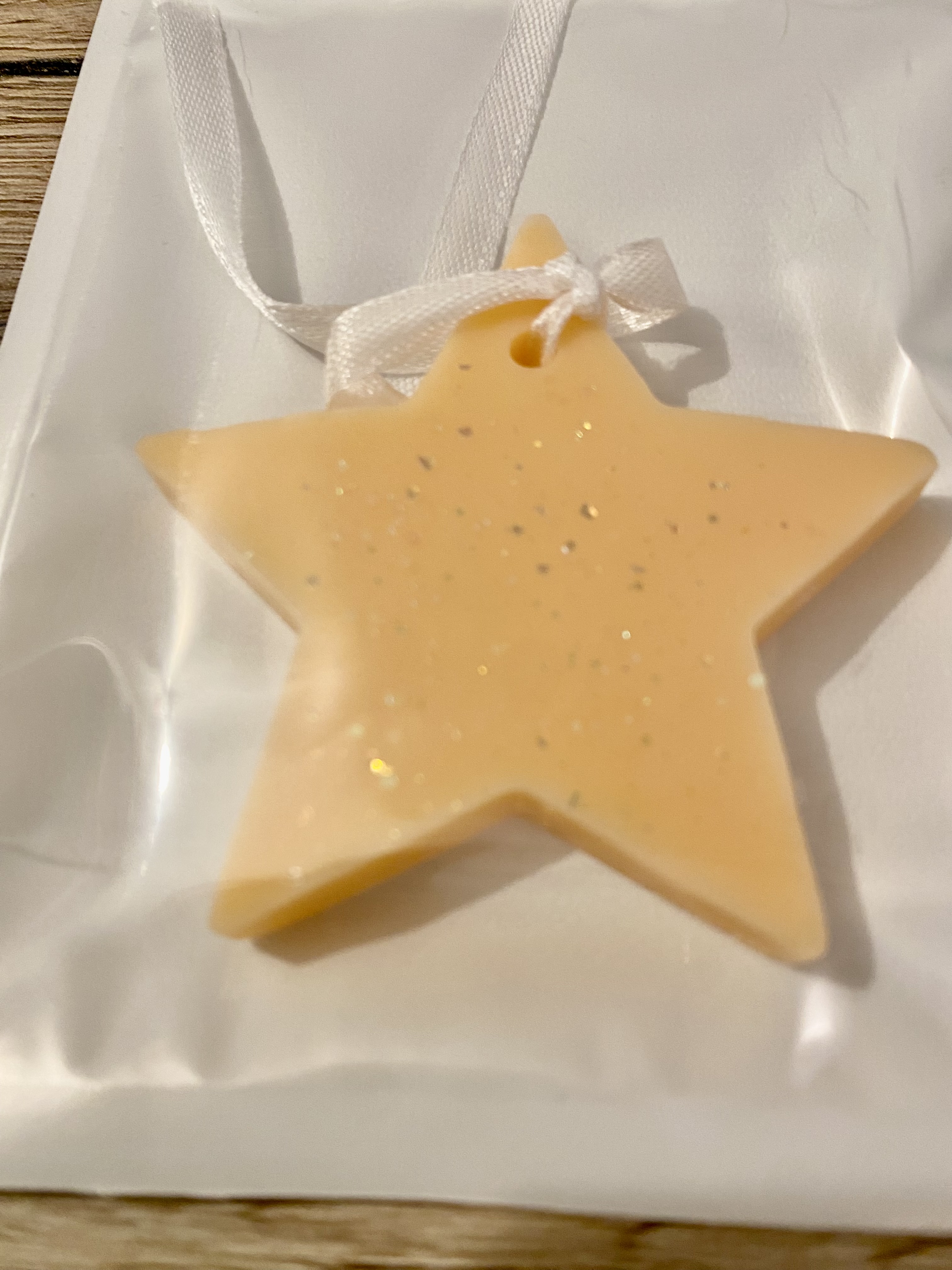 Suspension parfumée étoile (blanche)