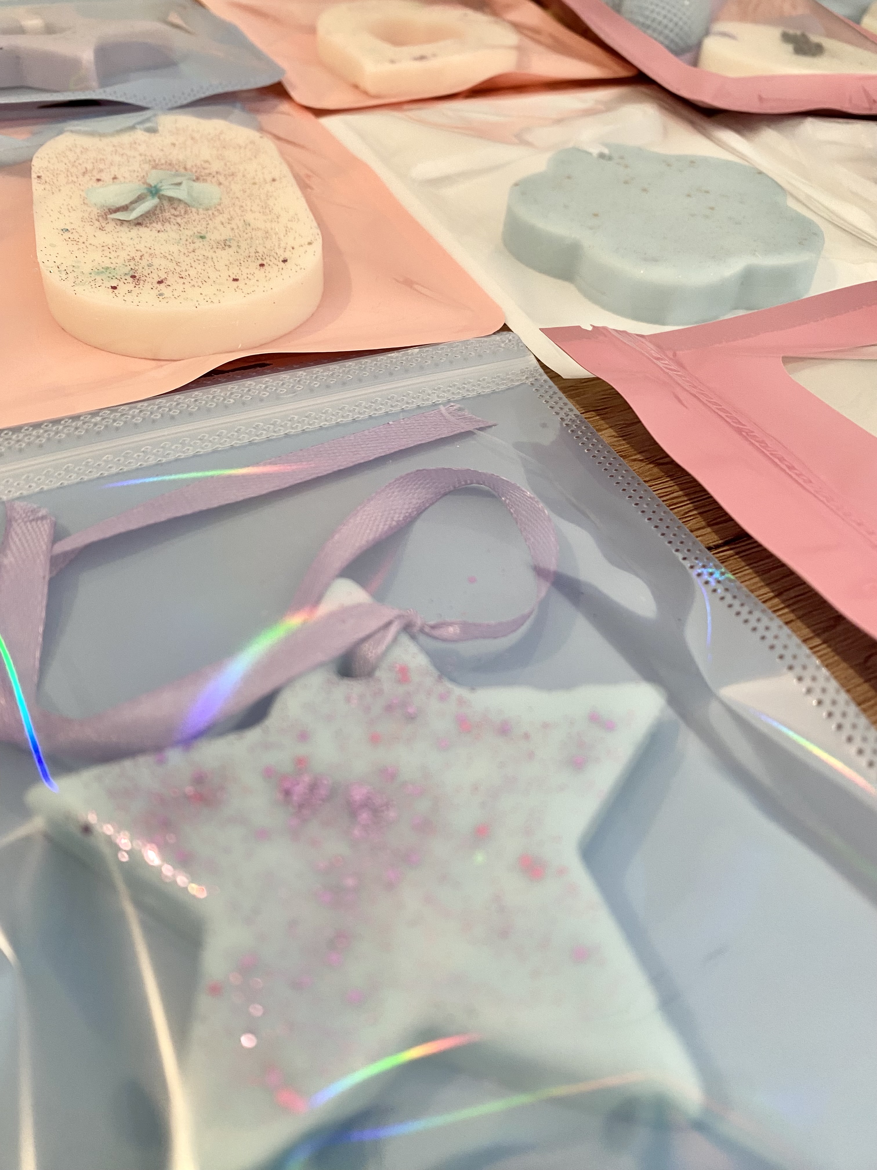 Suspension parfumée étoile (blanche)