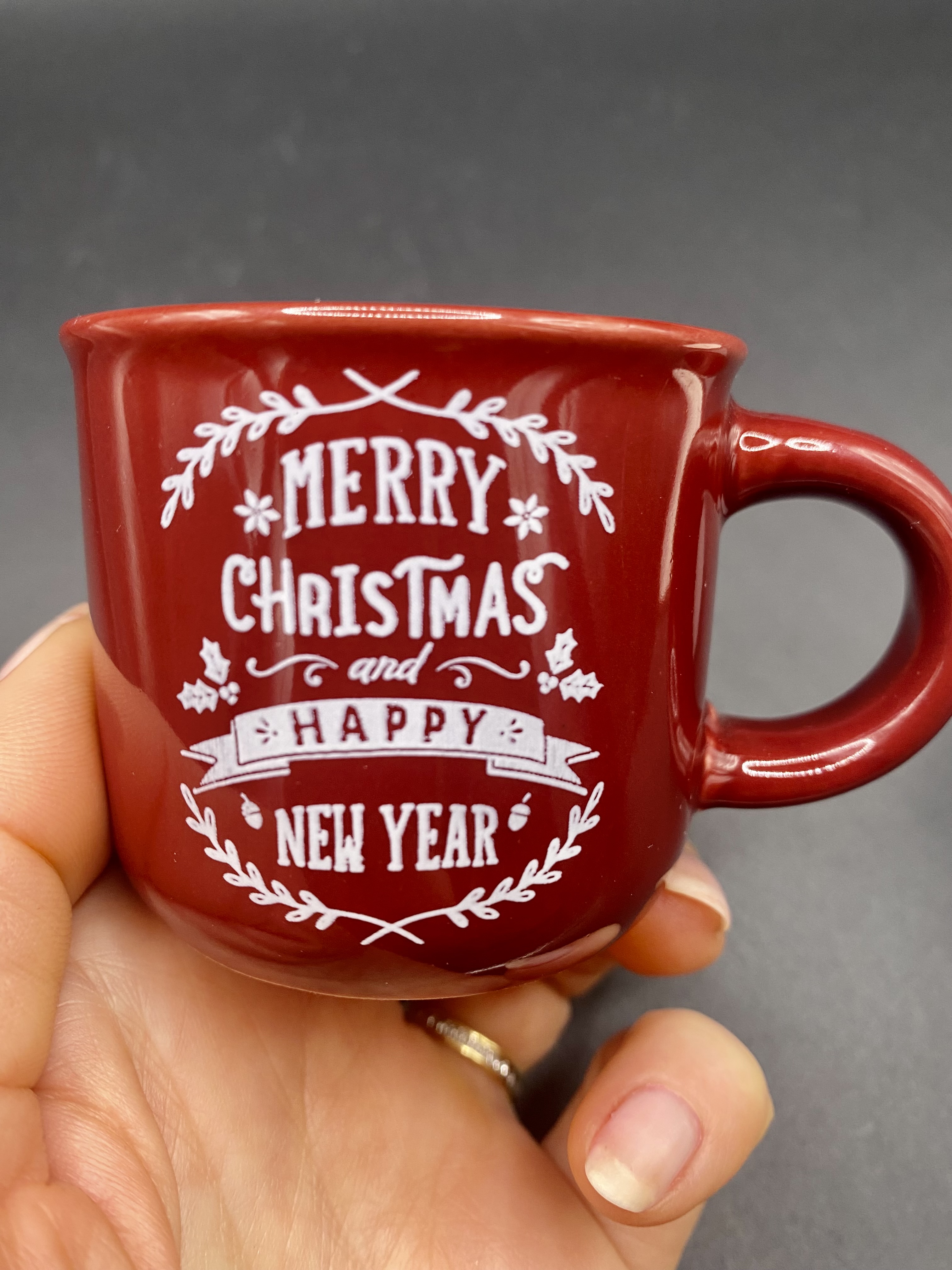 Petite tasse parfaite pour les fêtes!