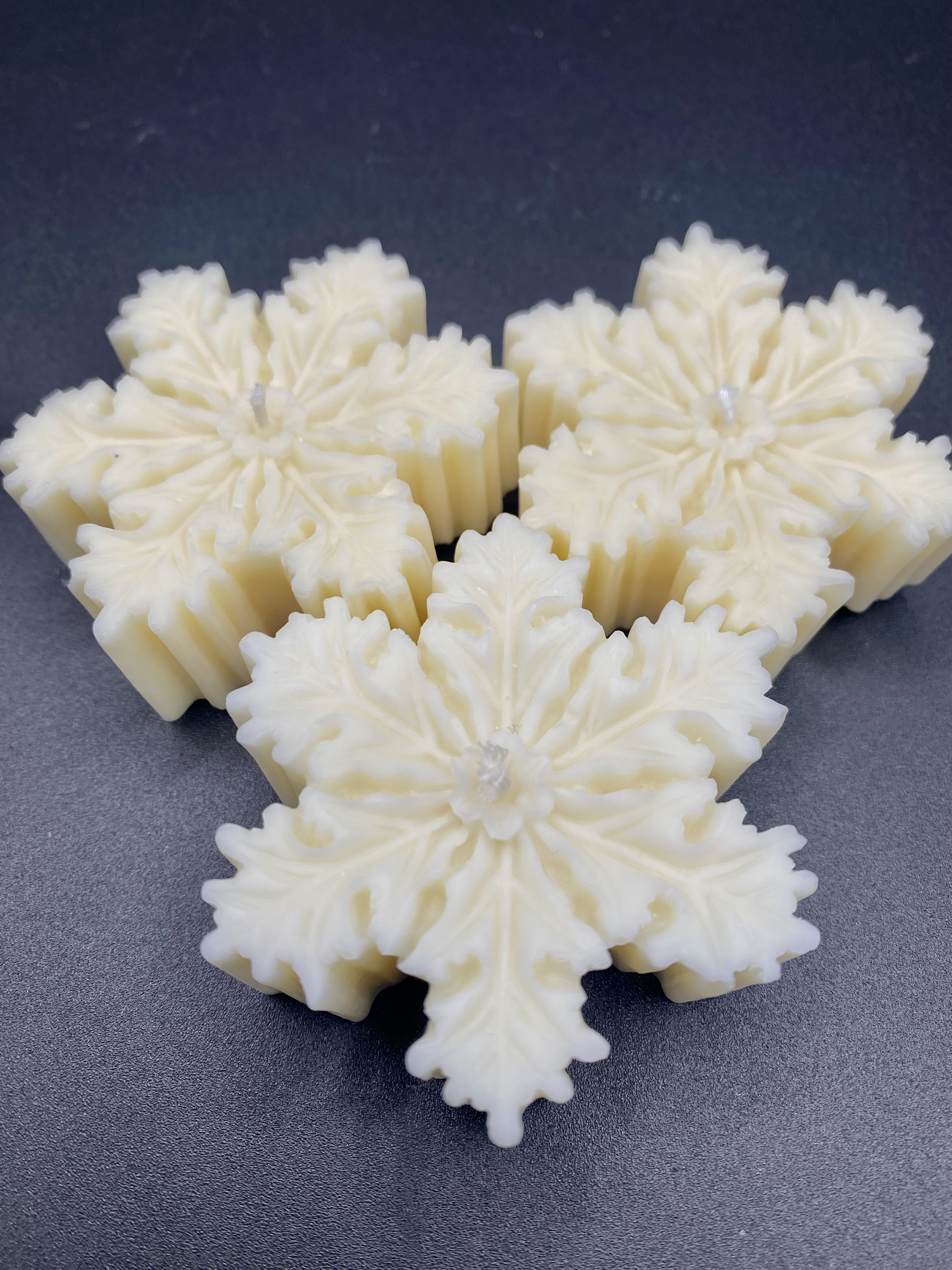 Bougie flocon de neige