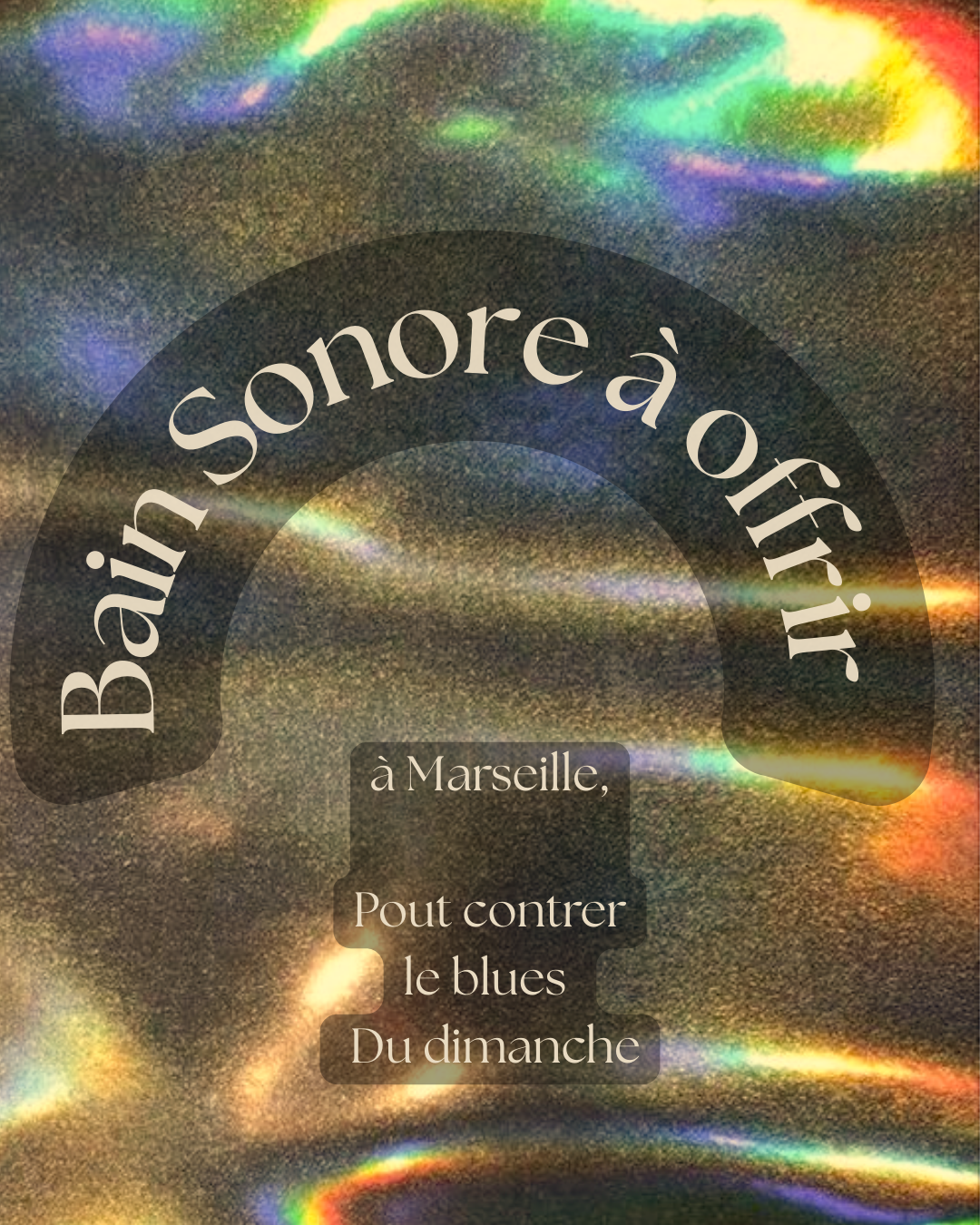 Bon cadeau pour un bain sonore collectif