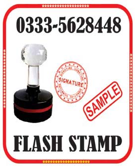 Flash Stamp Maker In Islamabad Rawalpindi 