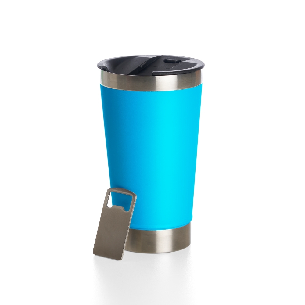 Copo Térmico Inox com Abridor 500 mL Personalizado