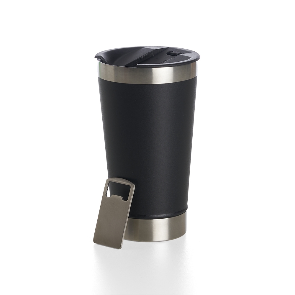 Copo Térmico Inox com Abridor 500 mL Personalizado