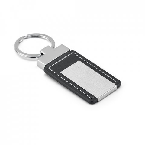 Chaveiro Couro Sintético e Metal