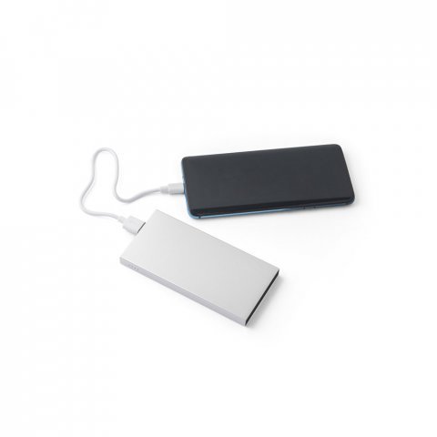 Bateria Portátil em Alumínio Personalizada