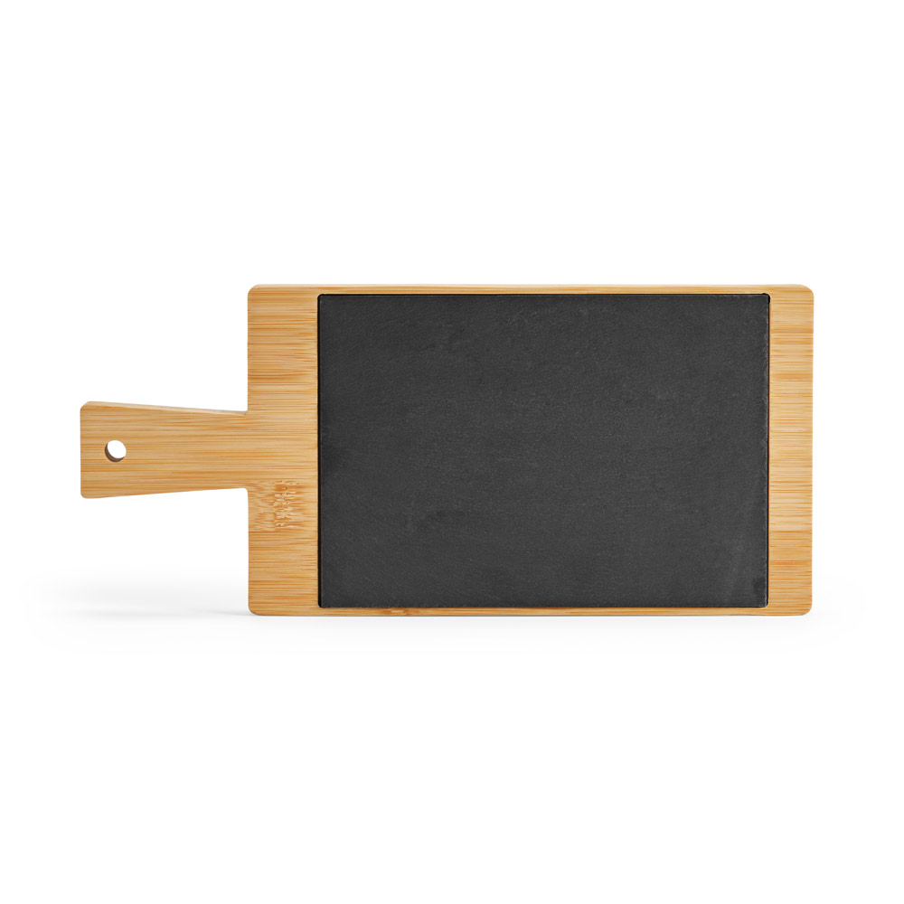 Tábua Bambu com Ardósia