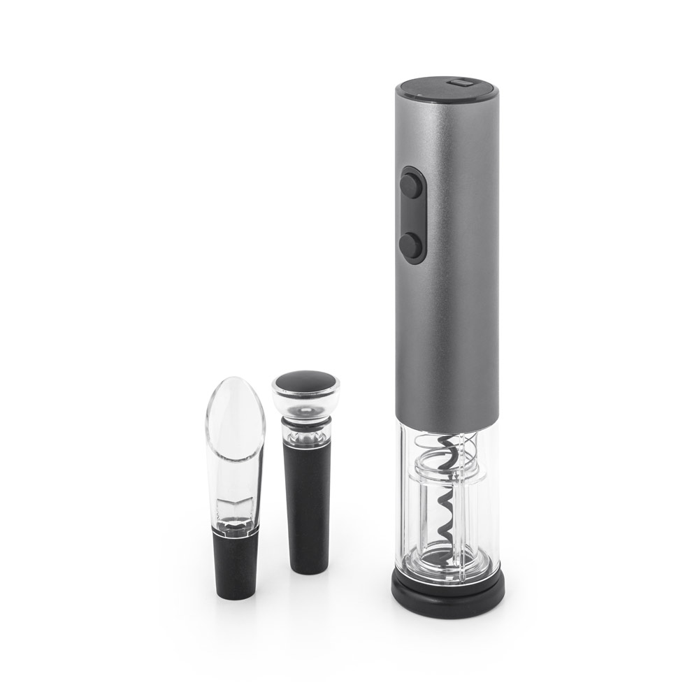 Conjunto Saca Rolhas Alumínio