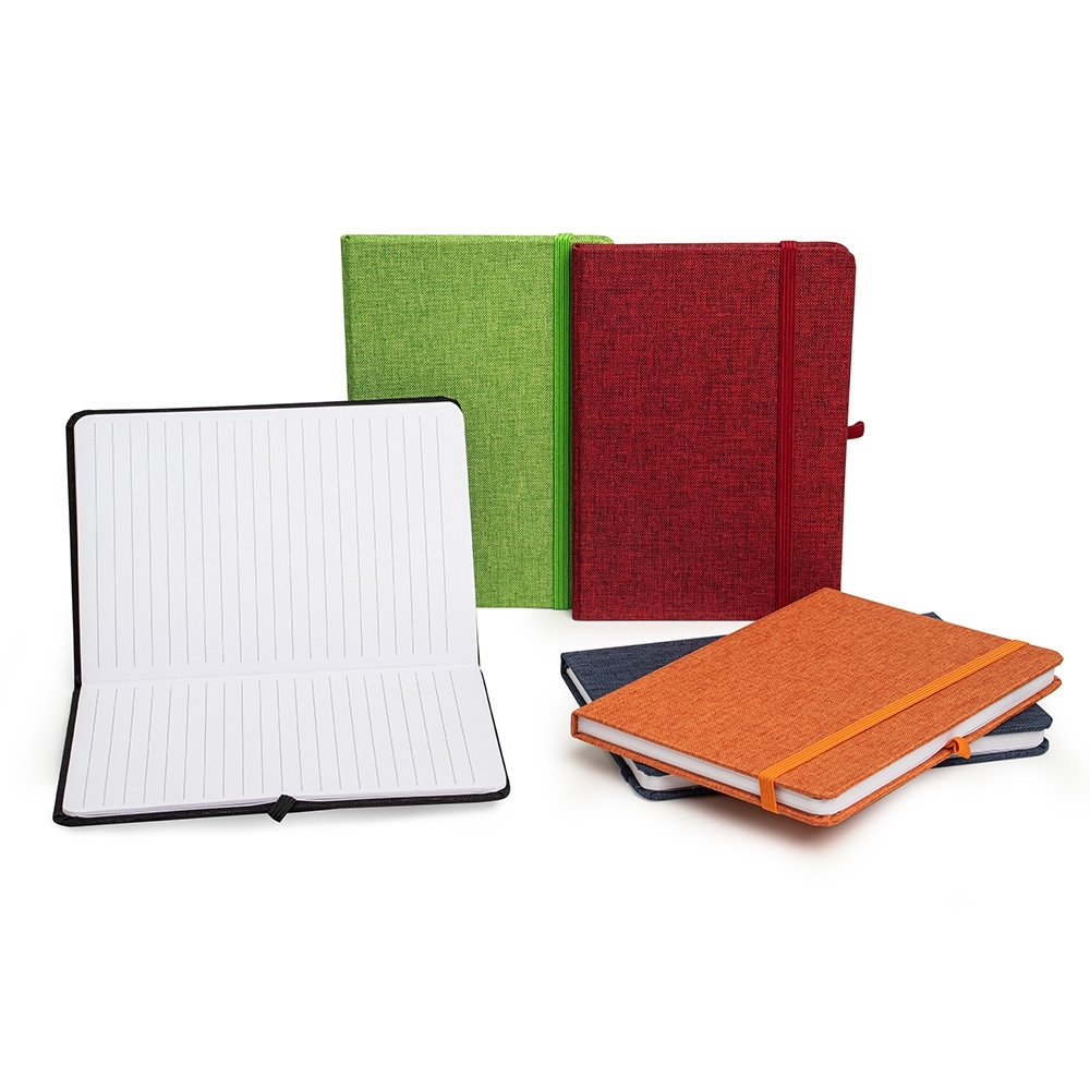 Caderneta Linho Porta Canetas