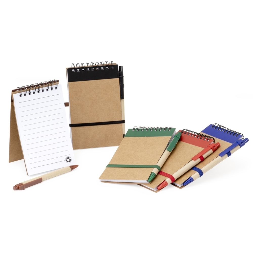 Bloco de Anotações com Caneta