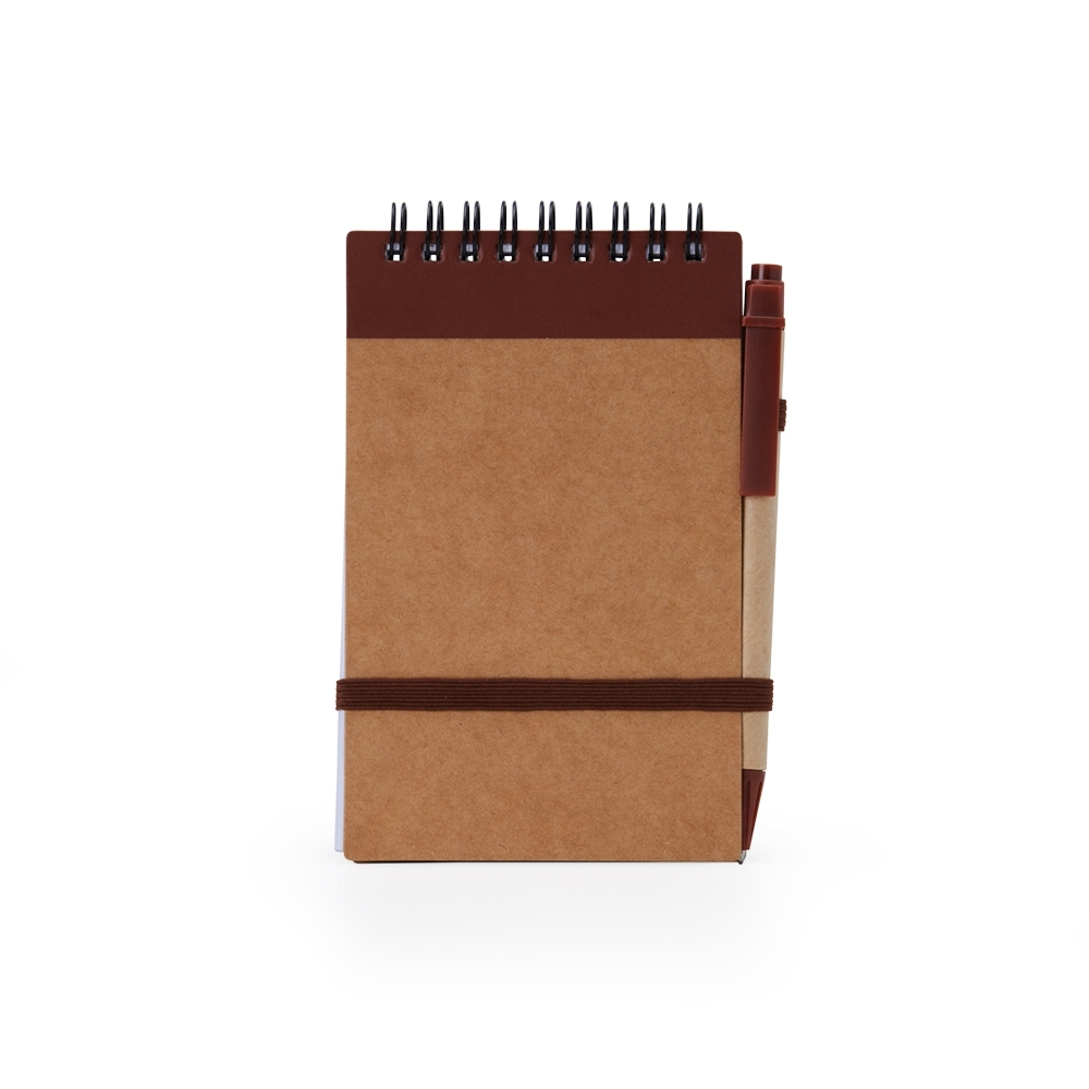 Bloco de Anotações com Caneta