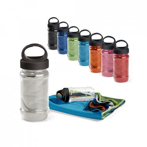 Kit Garrafa e Toalha Personalizado