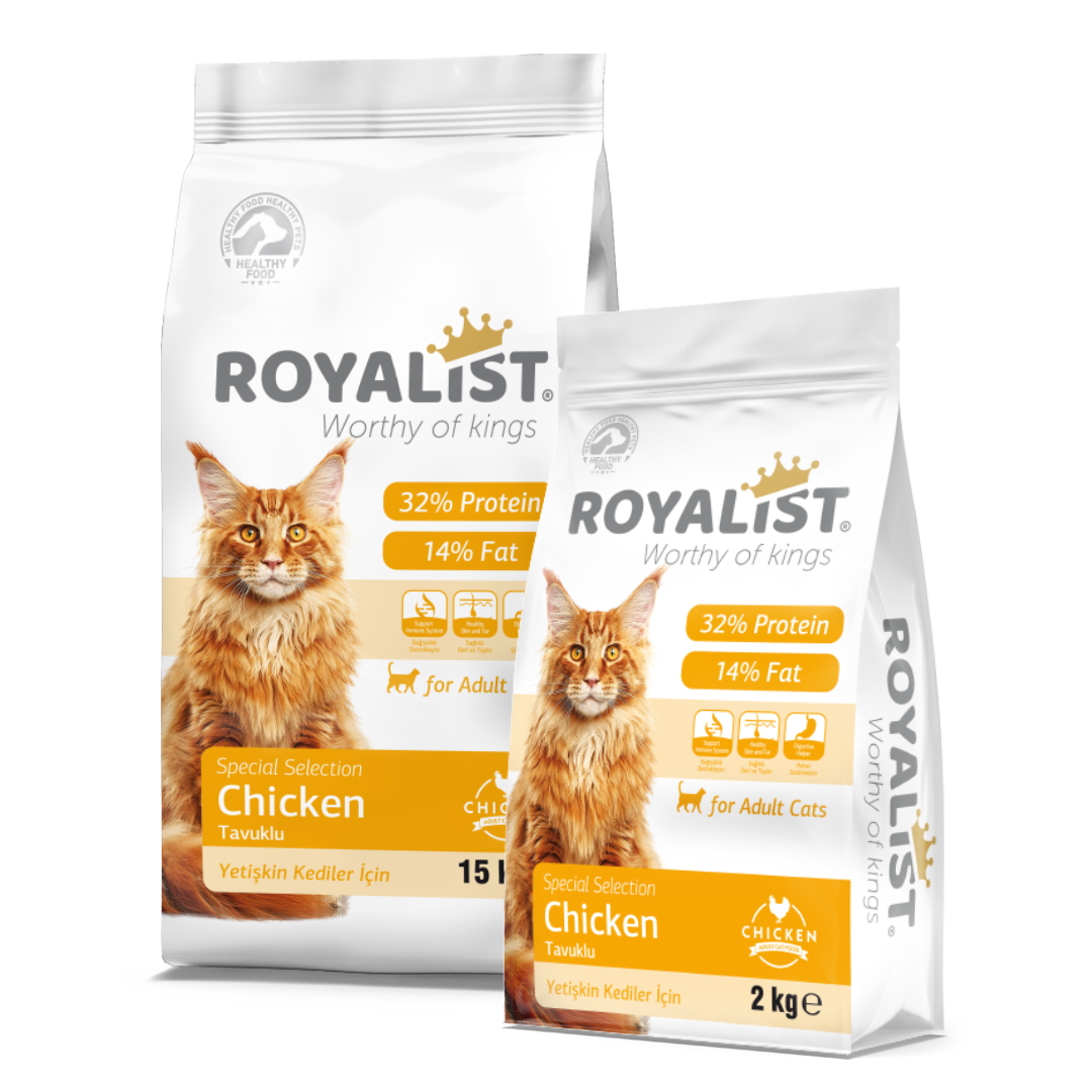  ROYALIST Dry Food / Adult Cat / Chicken 2KG & 15KG   (chicken/cat)  