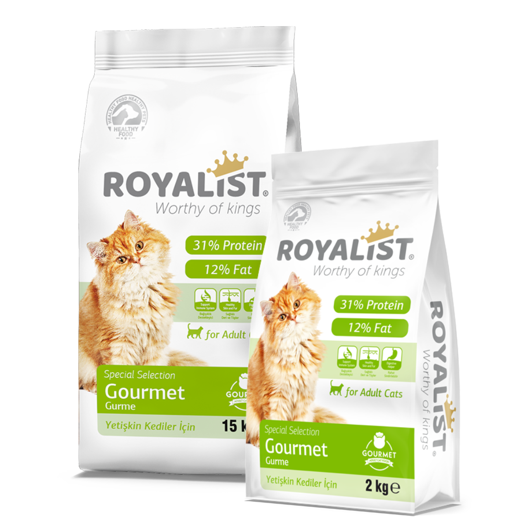  ROYALIST Dry Food / Adult Cat / GOURMET 2KG & 15KG (gourmet/cat)   