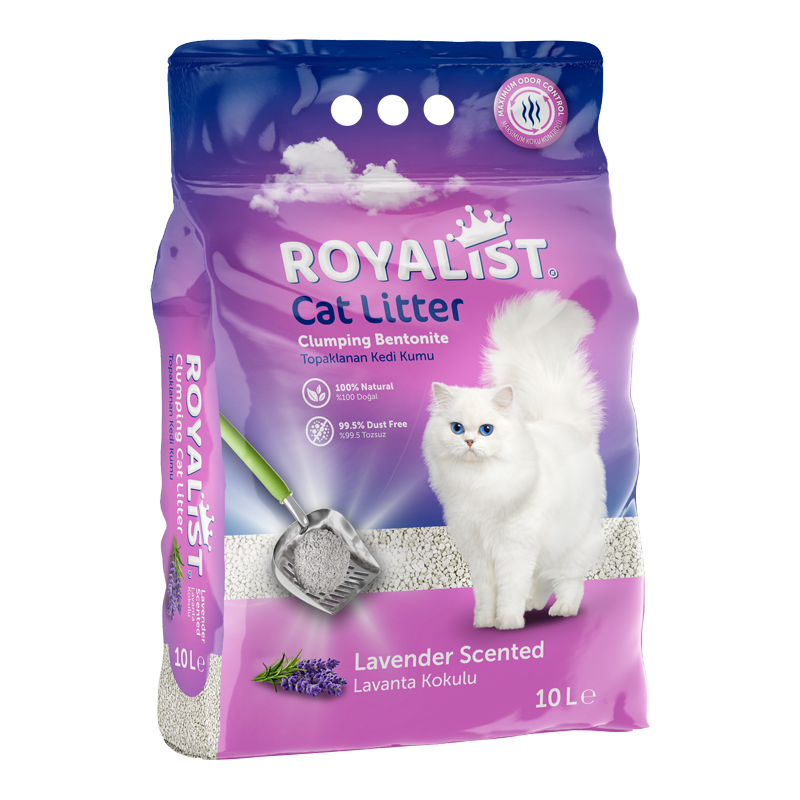 Cat Litter Bentonite / Lavender 10 l & 20 L