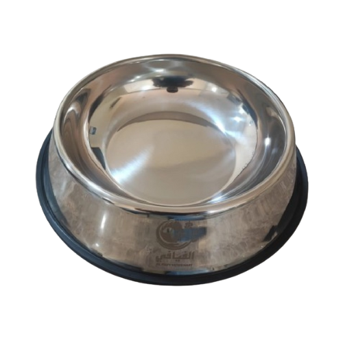 Dog Plate Food / Stainless Steel Pet Bowl - 4 Sizes