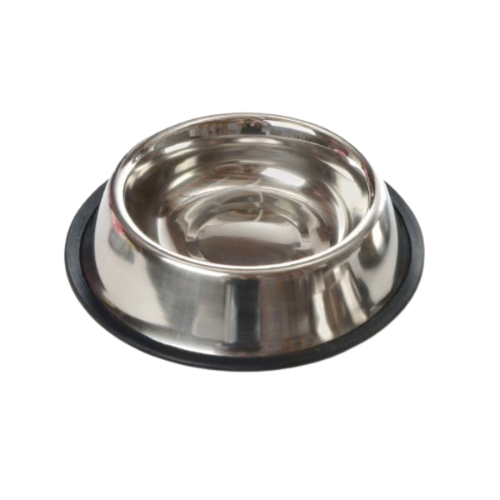 Dog Plate Food / Stainless Steel Pet Bowl - 4 Sizes
