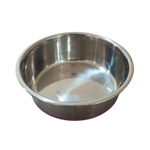 Cat Plate Food / Stainless Steel Pet Bowl - 300 ml