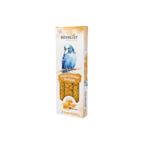 Royalist Bird Stick Cracker Budgies Honey 81 g