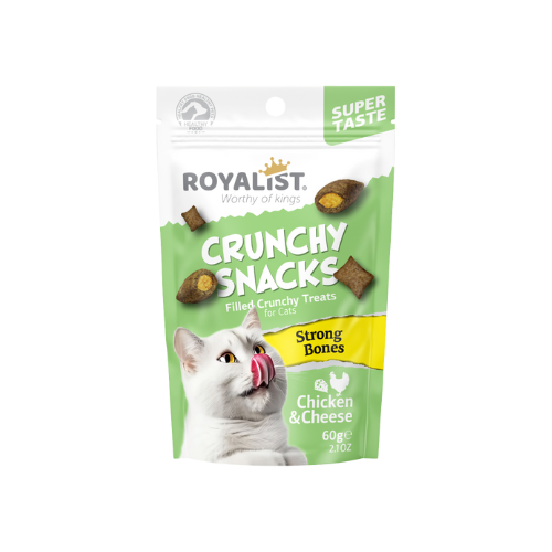 Royalist Crunchy Snacks / Chicken & Cheese / Strong Bones 60 g