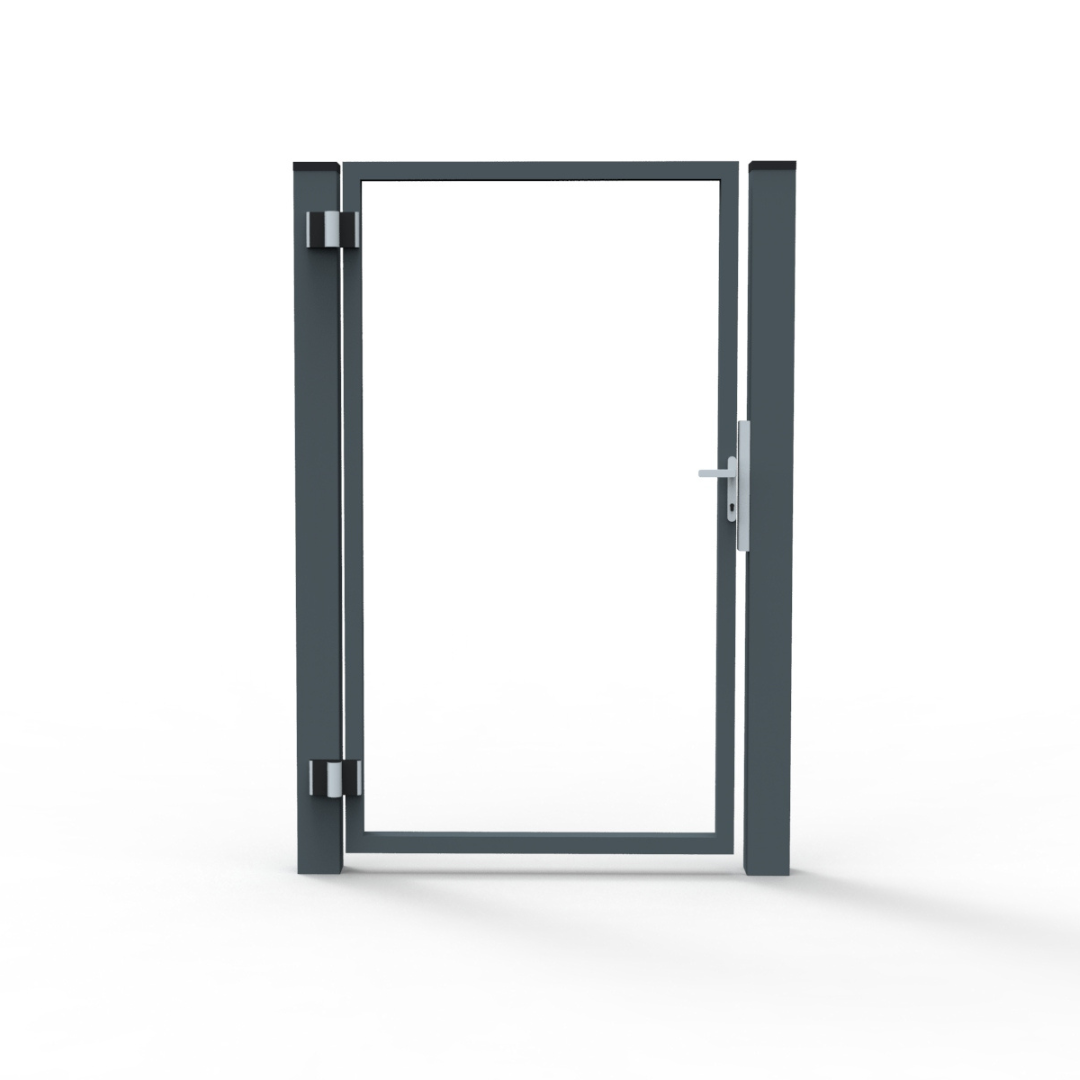 Aliuminiai kiemo varteliai