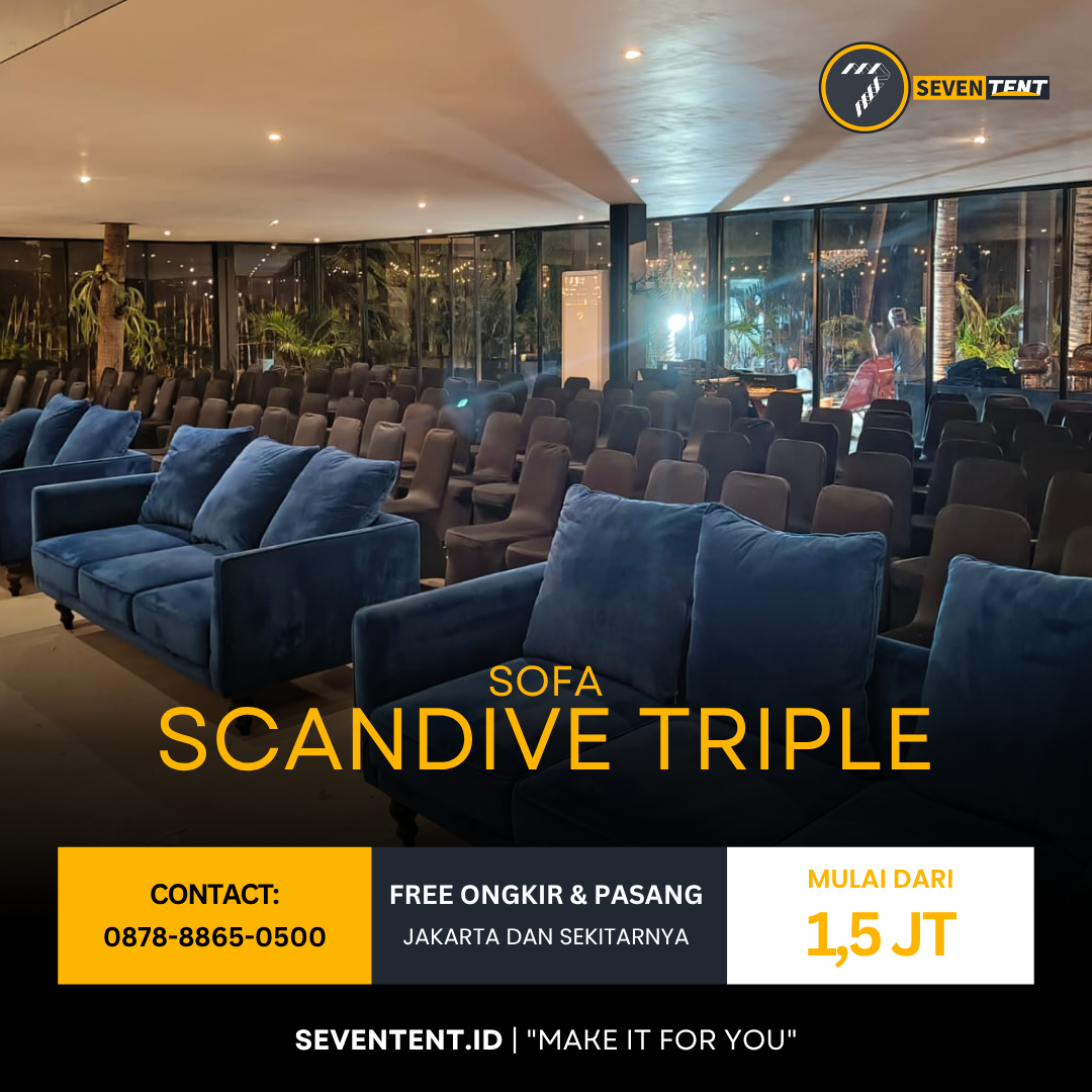 Sofa Scandive Triple