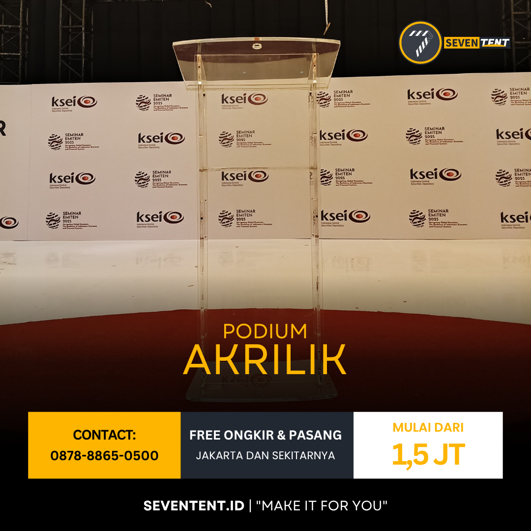 Podium Akrilik