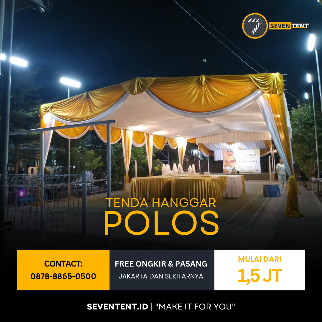 Tenda Hanggar Polos