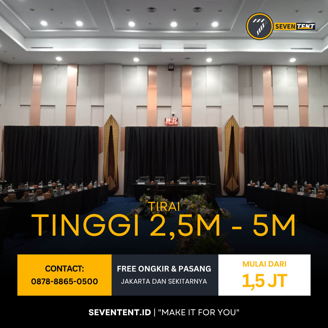 Tirai Tinggi (2,5M - 5M)