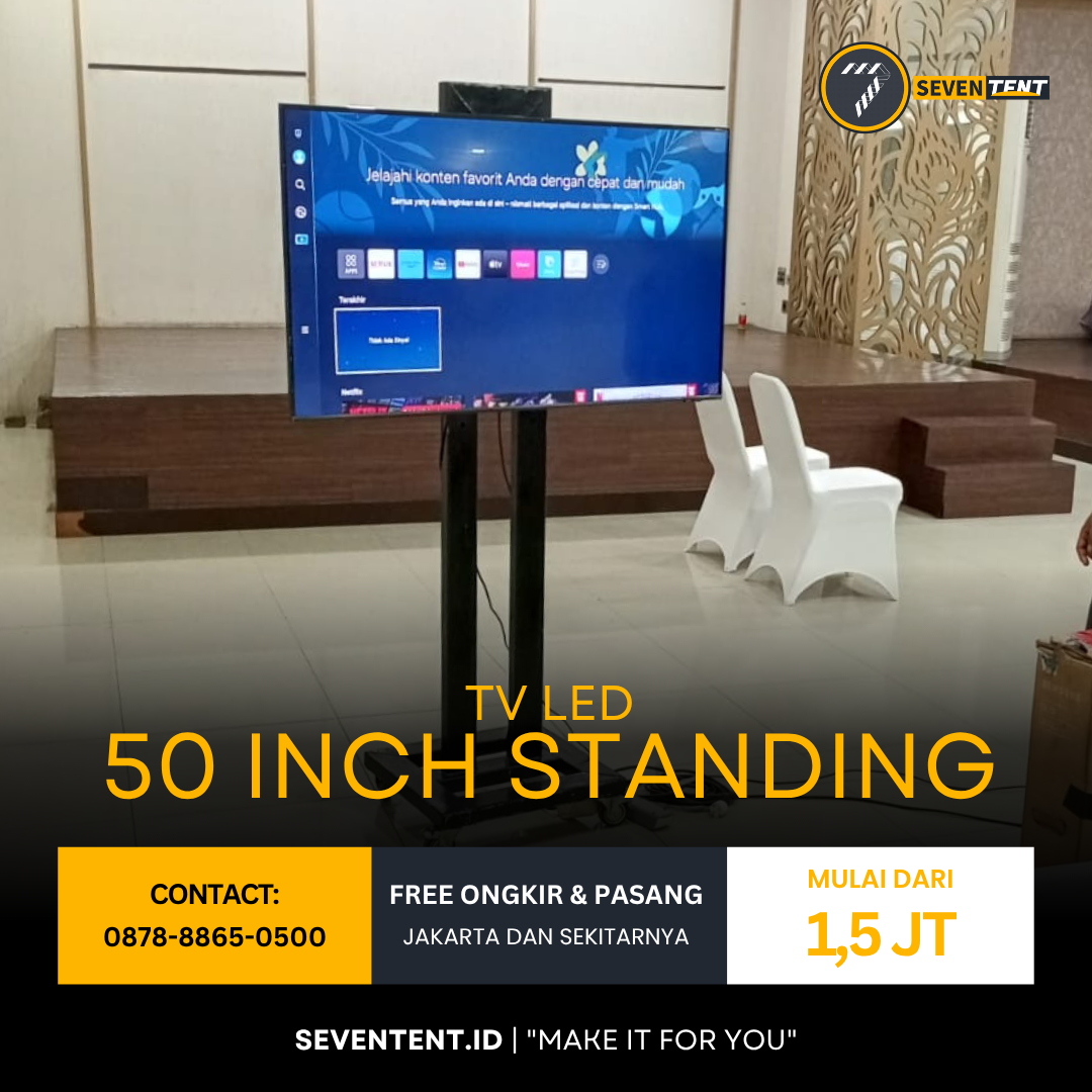 TV LED 50 Inch Standing