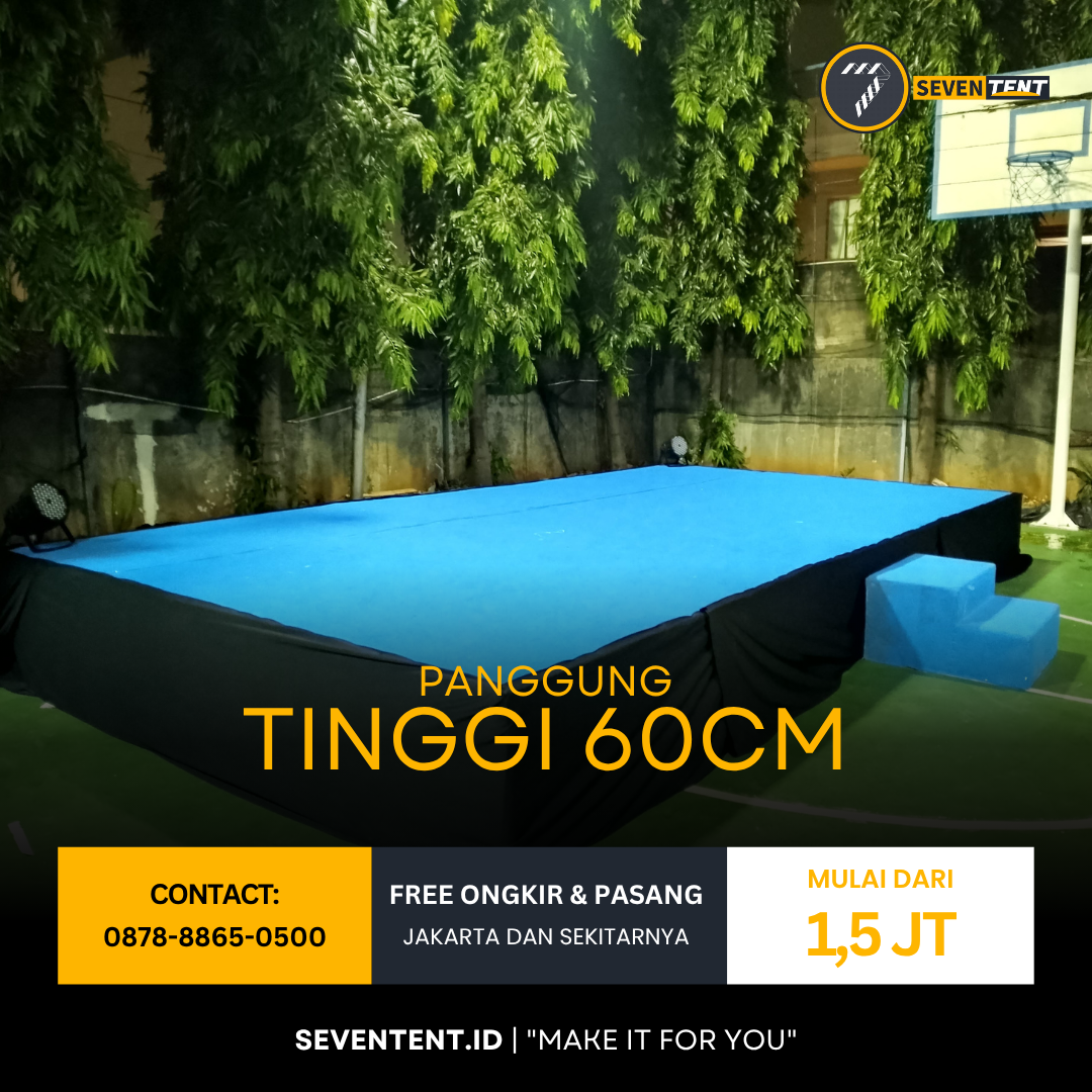 Panggung (Stage) Tinggi 60cm