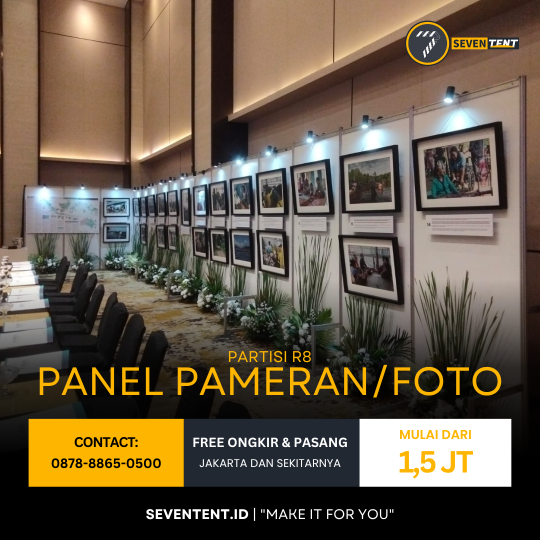 Panel Pameran / Partisi Foto R8