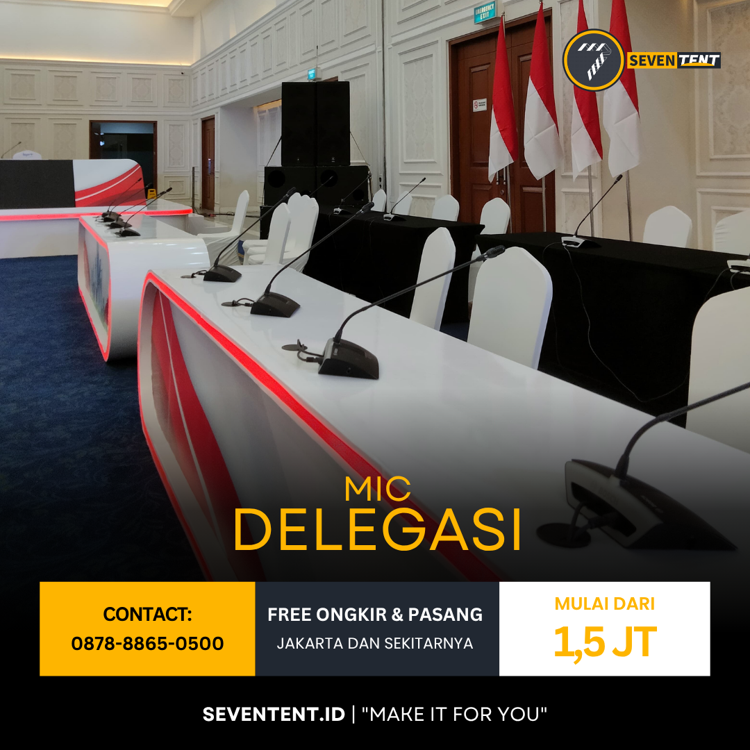 Mic Delegasi (Conference Microphone)