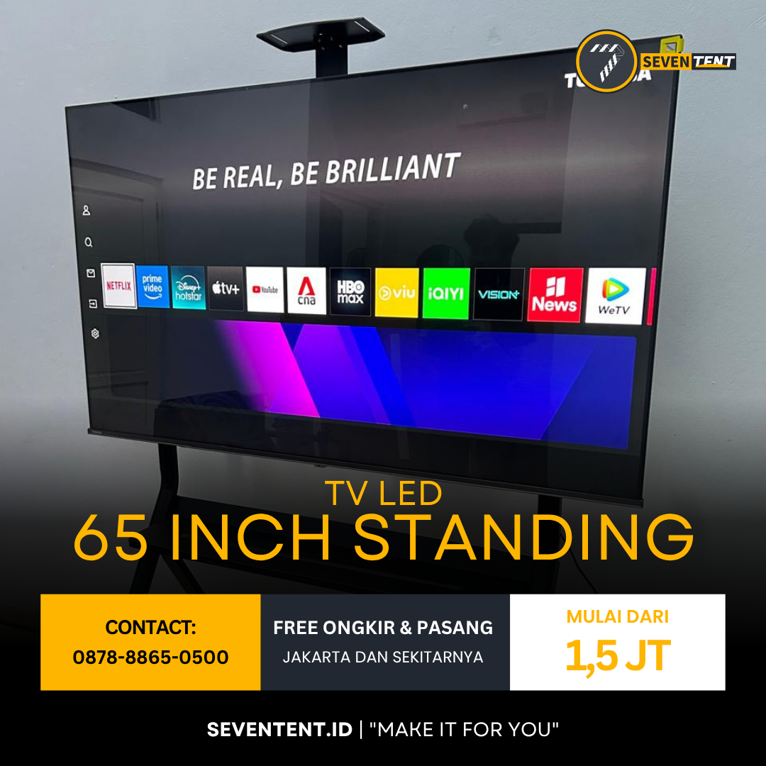 TV LED 65 Inch (Standing)