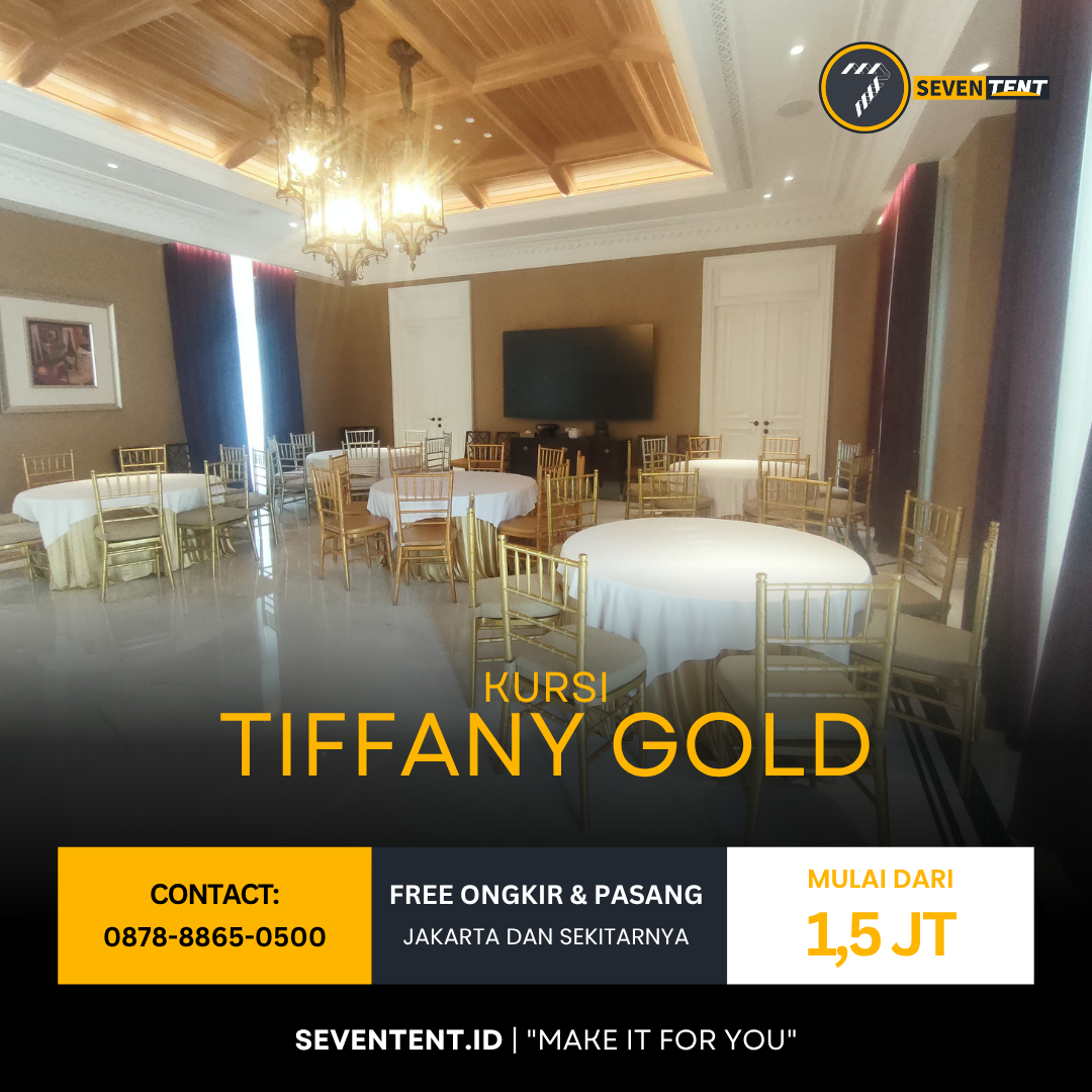 Kursi Tiffany Gold