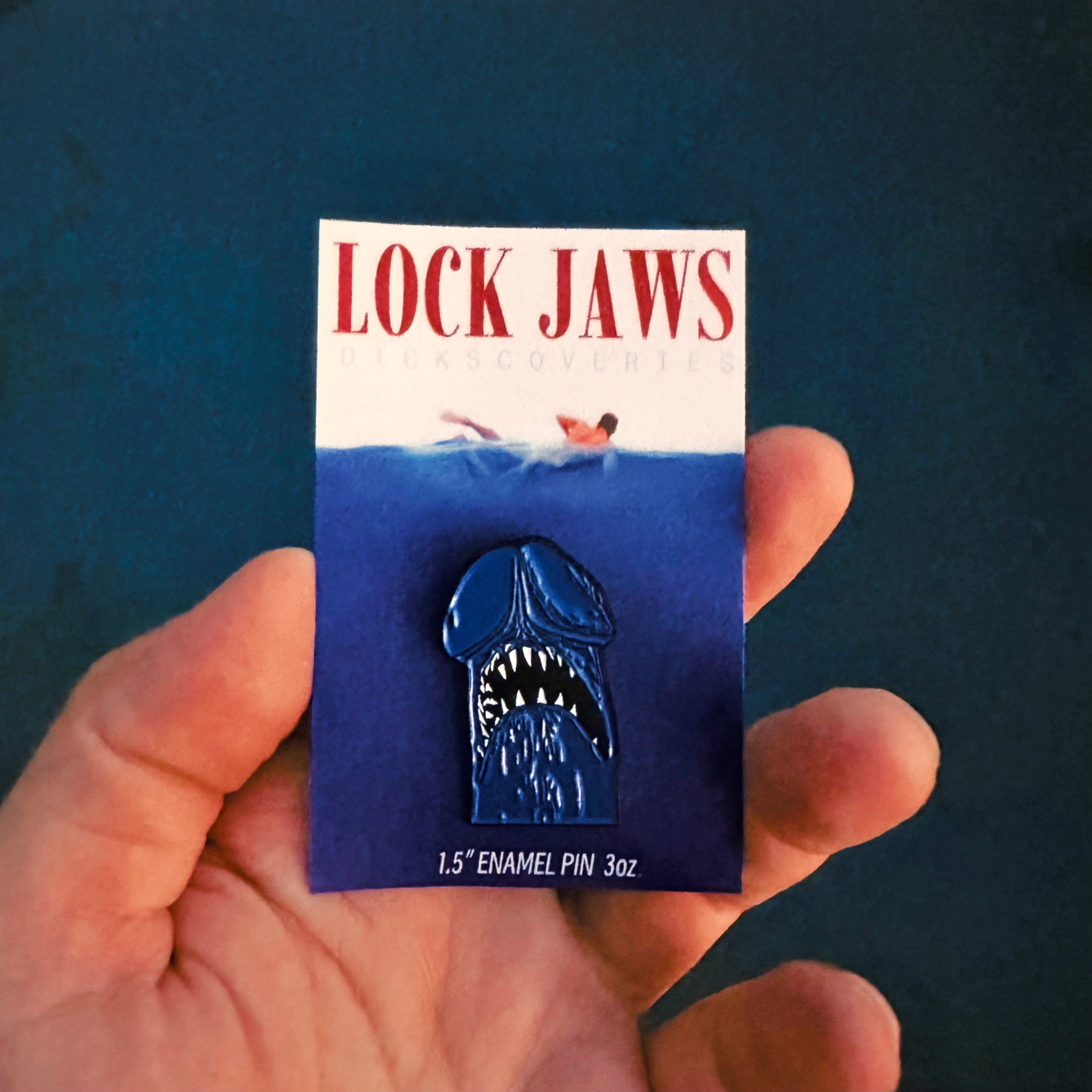 "Lock Jaws" 1.5" Pin