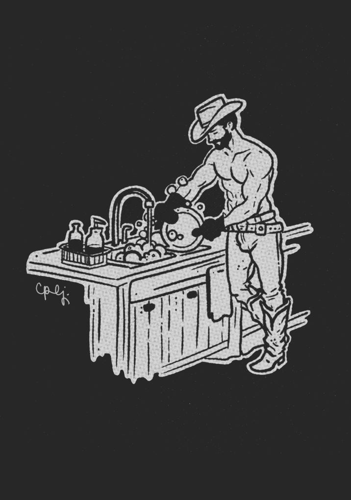 "Sud Stud" Matted Print