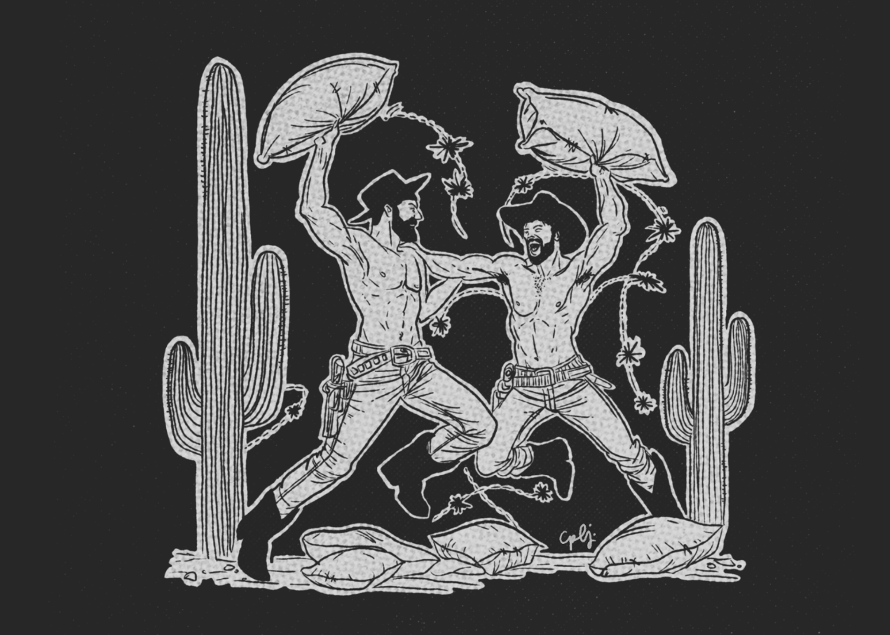 "Busslin' Bussy" Matted Print