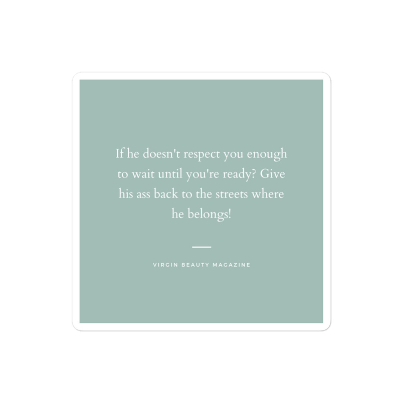 Self Respect | STICKER 