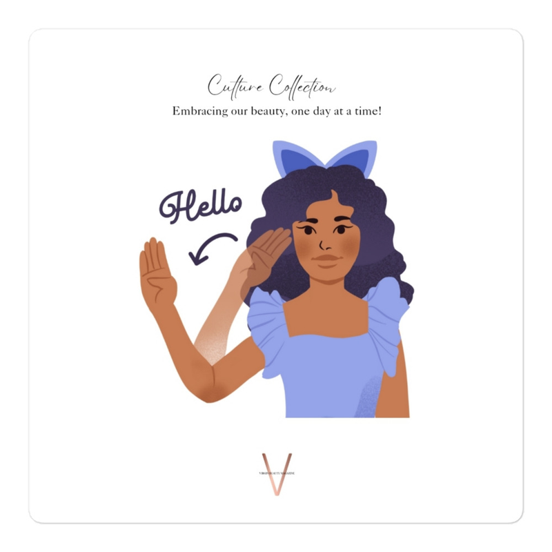 CULTURE Collection "Sign Beauty"  | STICKER 