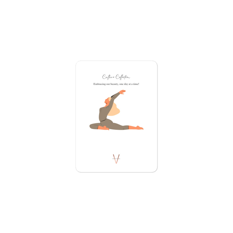 CULTURE Collection "Yoga Queen"  | STICKER 