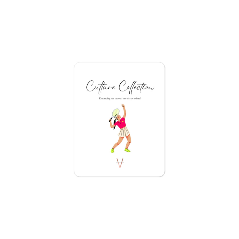CULTURE Collection "Tennis Champion" | STICKER 