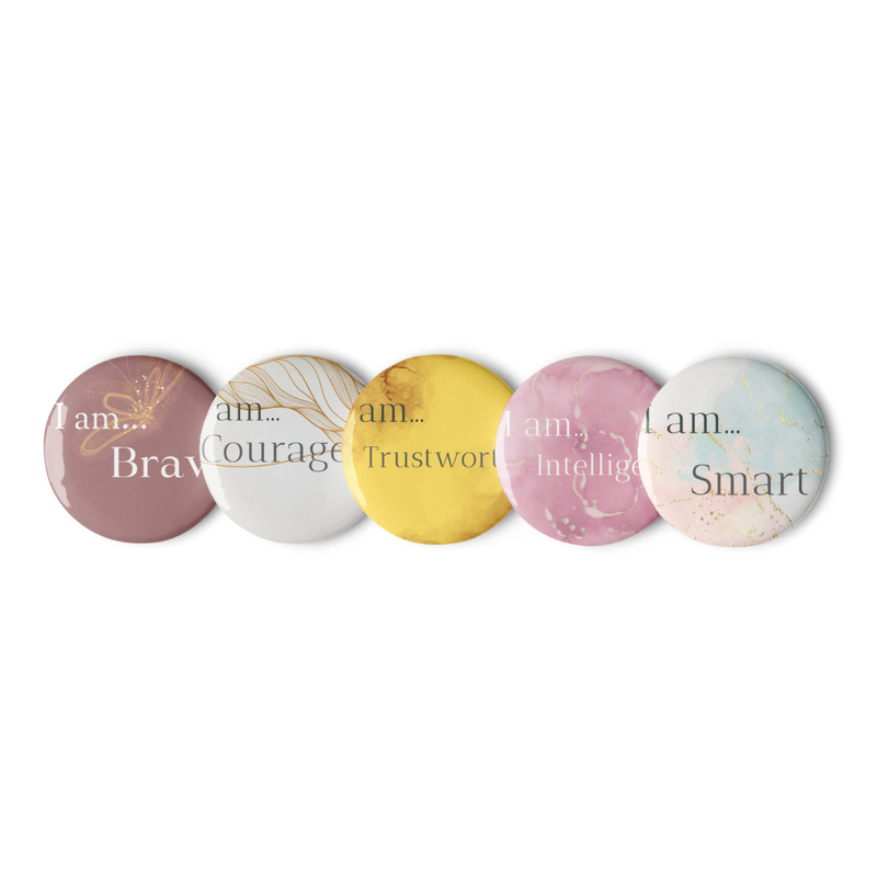 Quote | Set of pin buttons